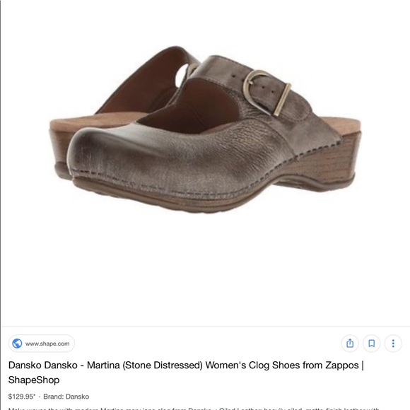 dansko martina stone